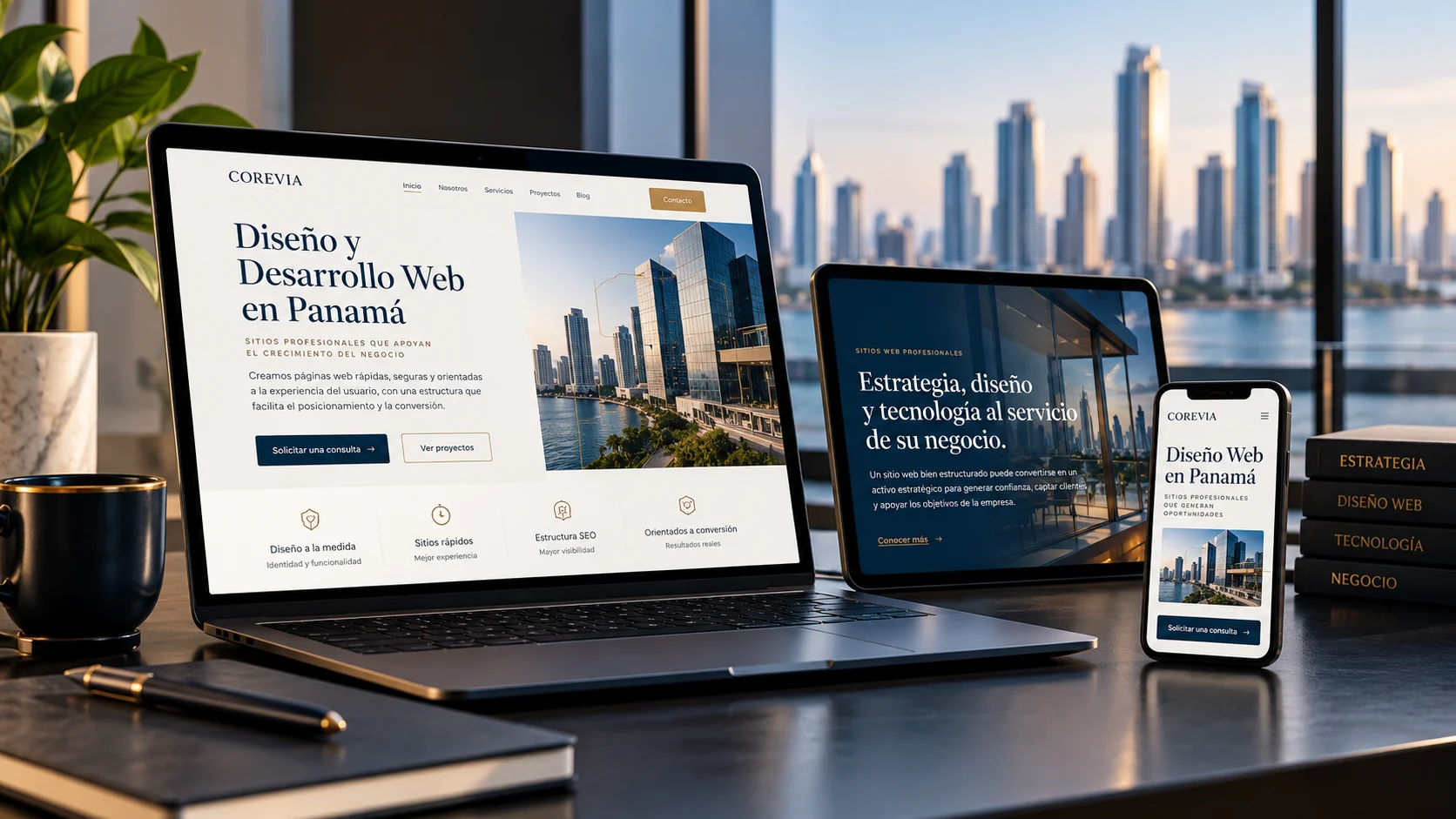Diseño y desarrollo web profesional en Panamá