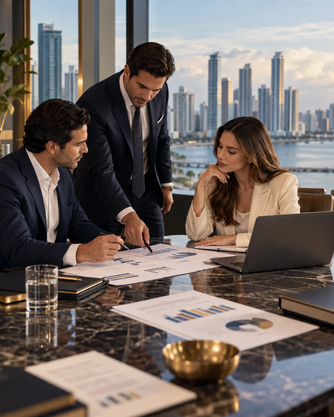 Información y análisis para apoyar decisiones financieras