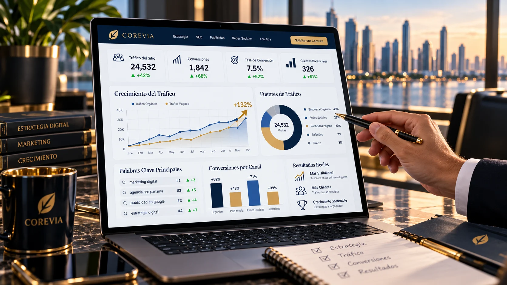 Diagnóstico de problemas de presencia digital y marketing