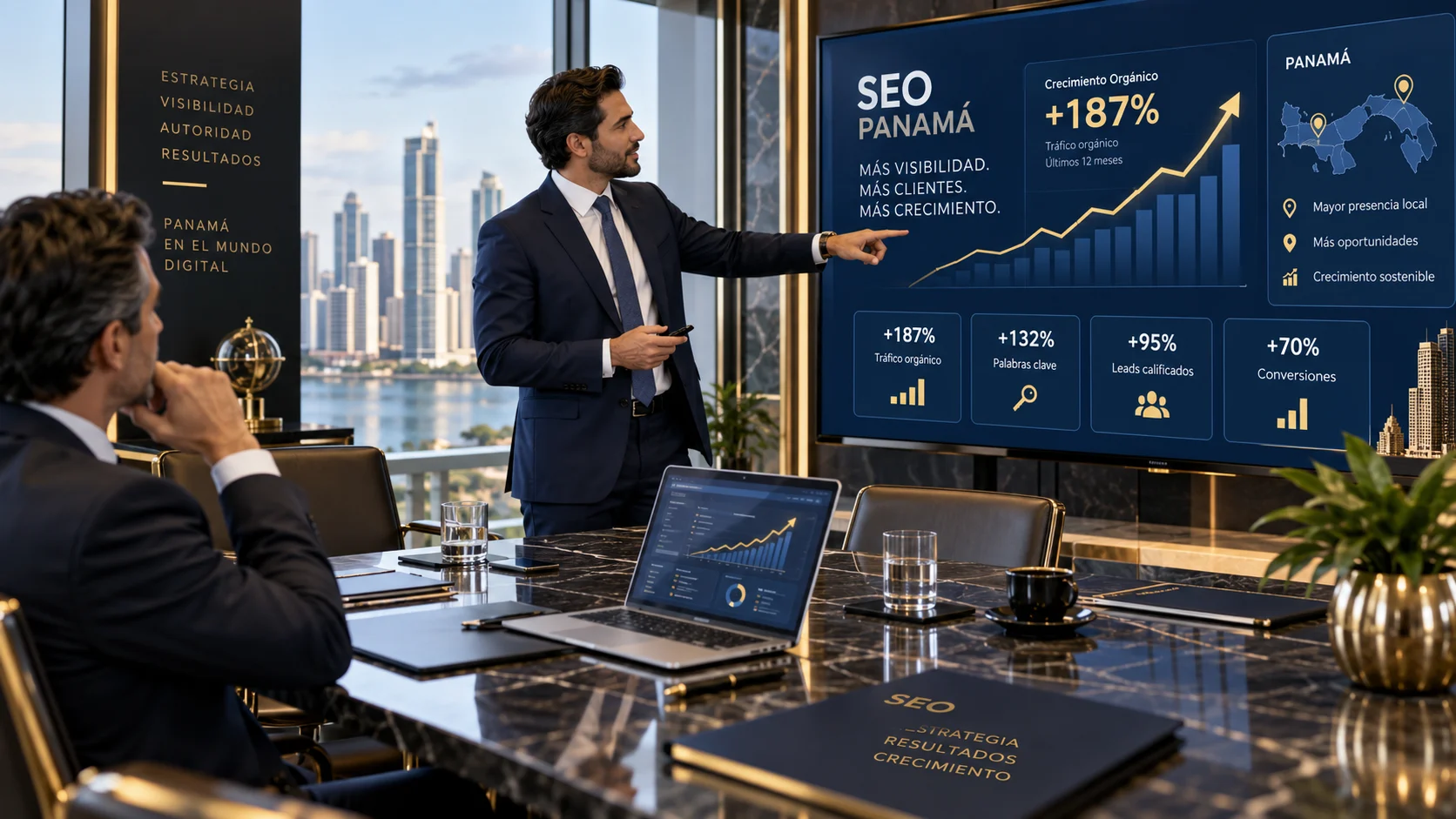 Estrategia de SEO y posicionamiento orgánico para empresas en Panamá